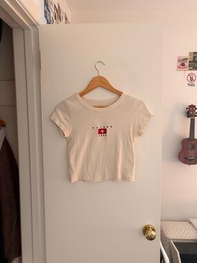 Brandy Melville Cotton Graphic Tee